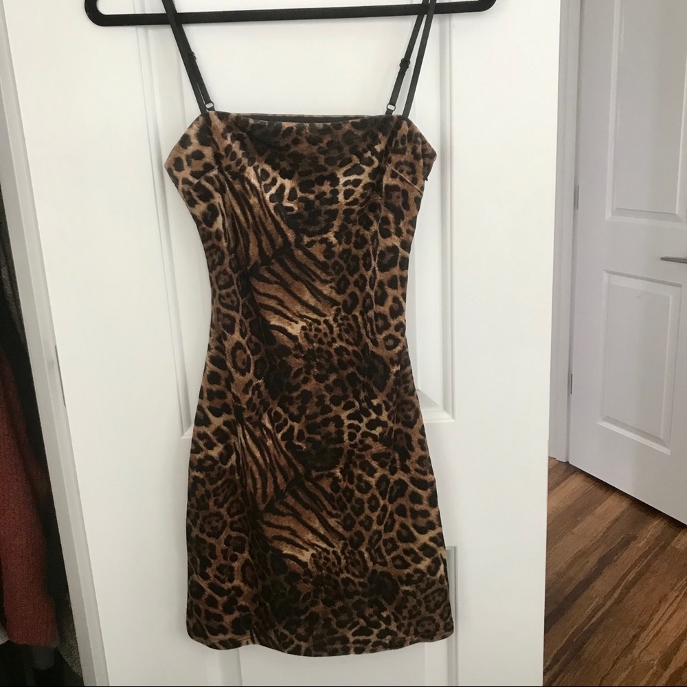 Leopard Print Dress